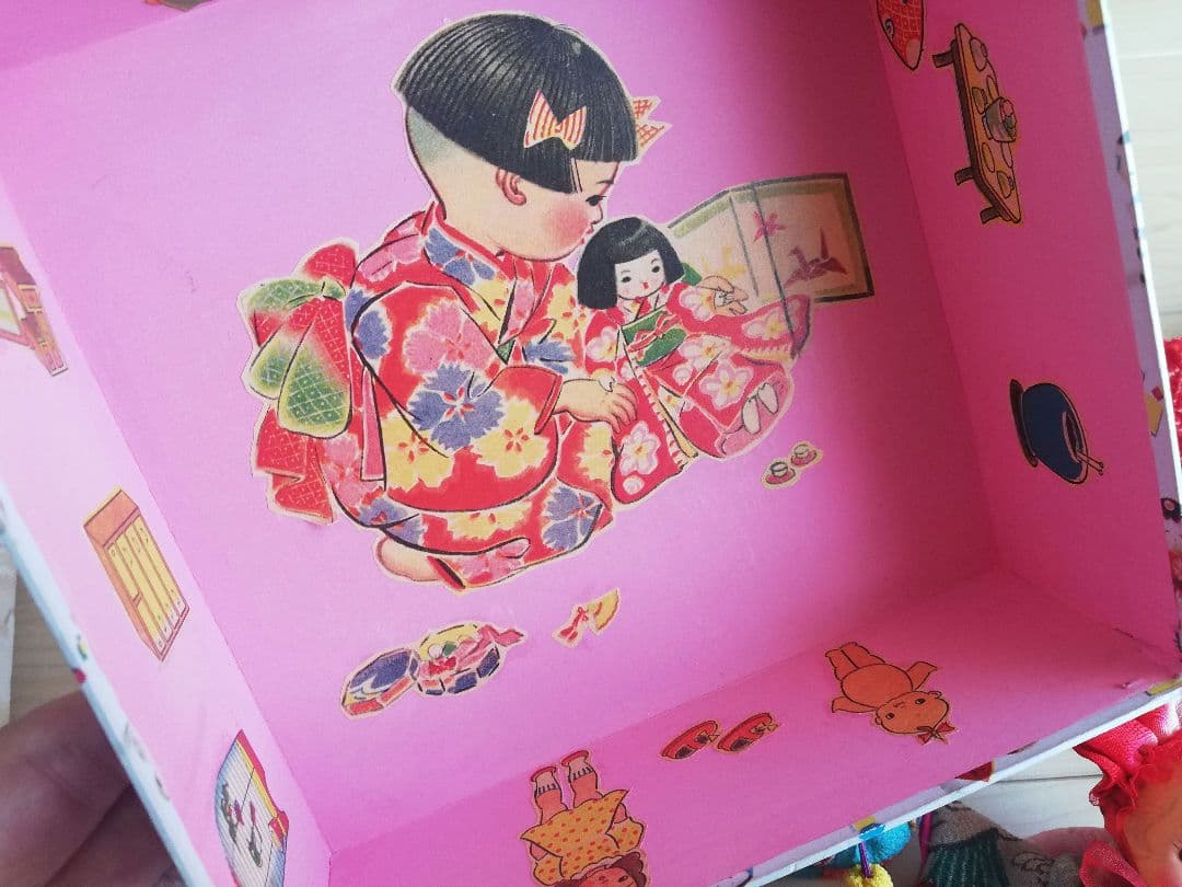 昭和レトロポップ　お人形さん遊び　レトロおもちゃボックス　箱入り娘