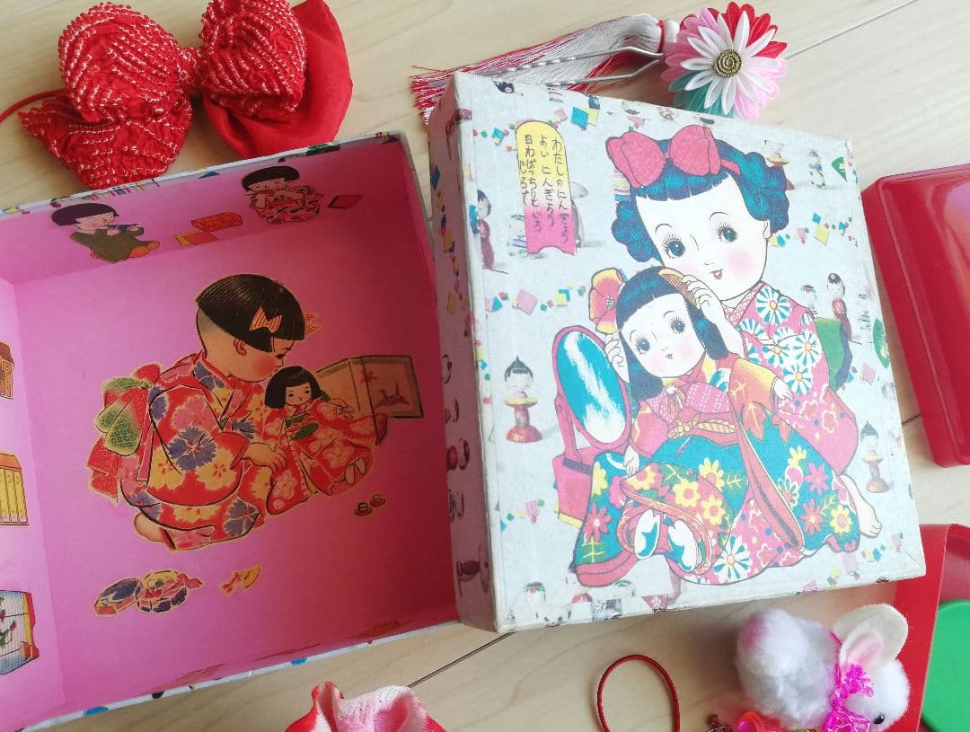 昭和レトロポップ　お人形さん遊び　レトロおもちゃボックス　箱入り娘