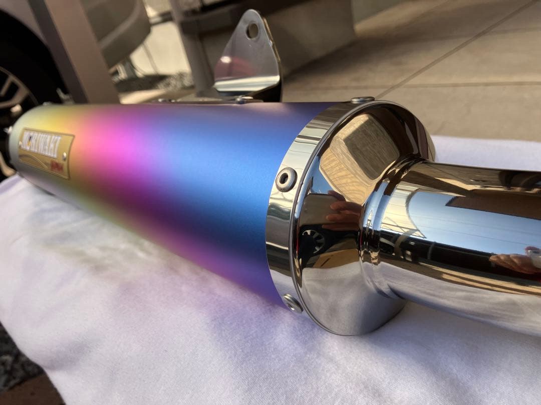 【美品】CB400 NC42 モリワキ スリップオンマフラー