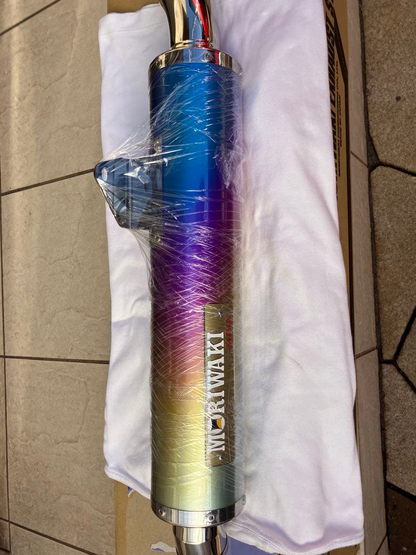 【美品】CB400 NC42 モリワキ スリップオンマフラー