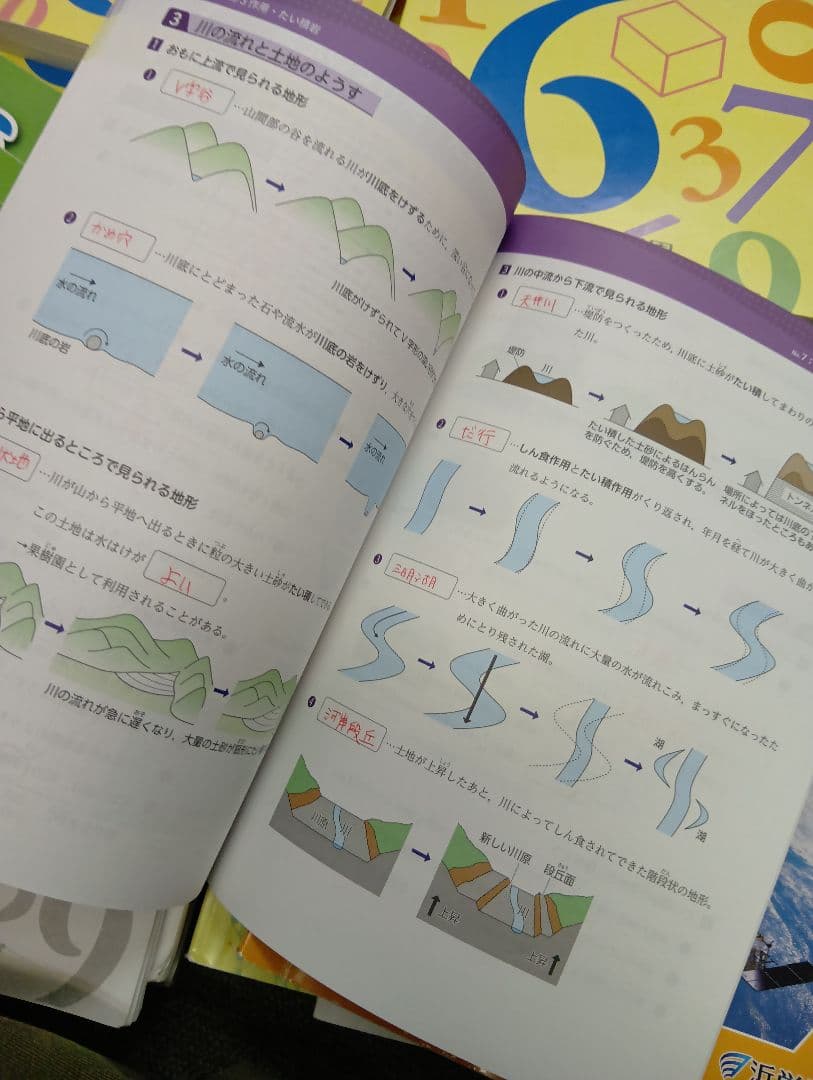 浜学園　小6　 国算理/計算テキスト　2026年受験使用　中古