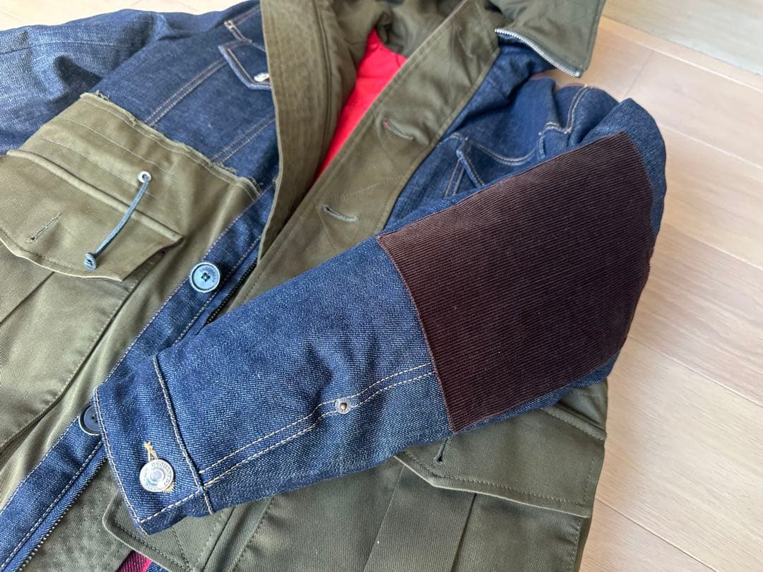 a*u様 ディースクエアード 異素材ジャケット　12歳　レディースジュニア　12