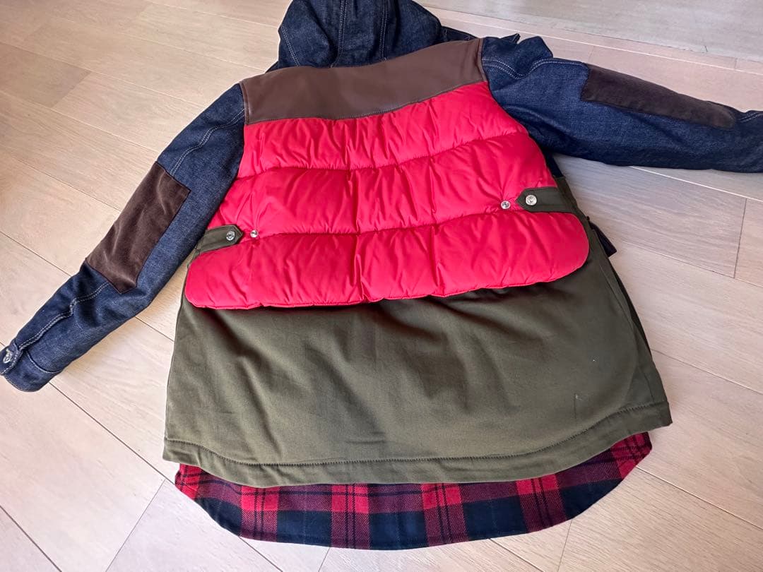 a*u様 ディースクエアード 異素材ジャケット　12歳　レディースジュニア　12