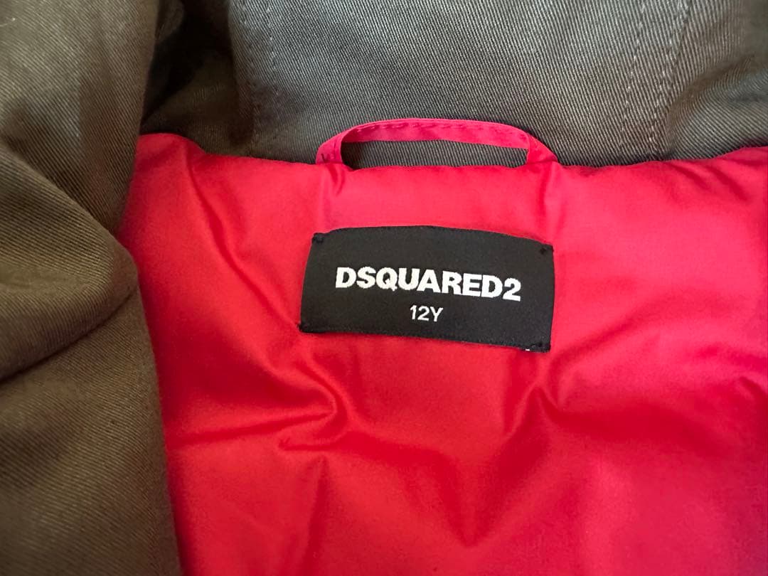a*u様 ディースクエアード 異素材ジャケット　12歳　レディースジュニア　12