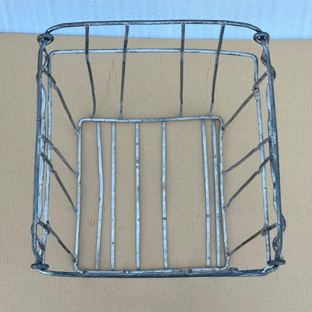 70s ヴィンテージ ワイヤーバスケット