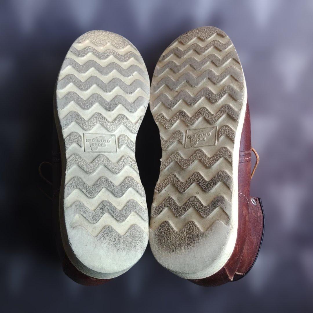 RED WING 廃盤8138 ブラウンレザーブーツ(US9/27cm)