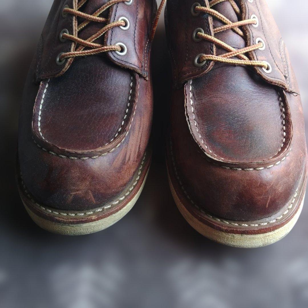 RED WING 廃盤8138 ブラウンレザーブーツ(US9/27cm)
