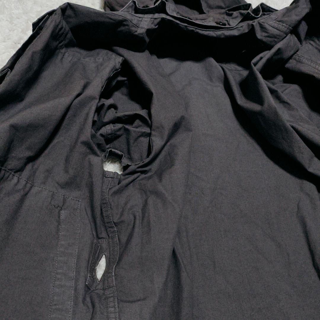 希少 11aw zucca hooded military jacket