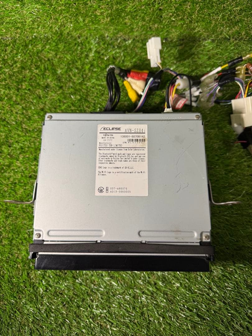 イクリプス AVN-SZ04i ナビ フルセグ.地図データ2014年。