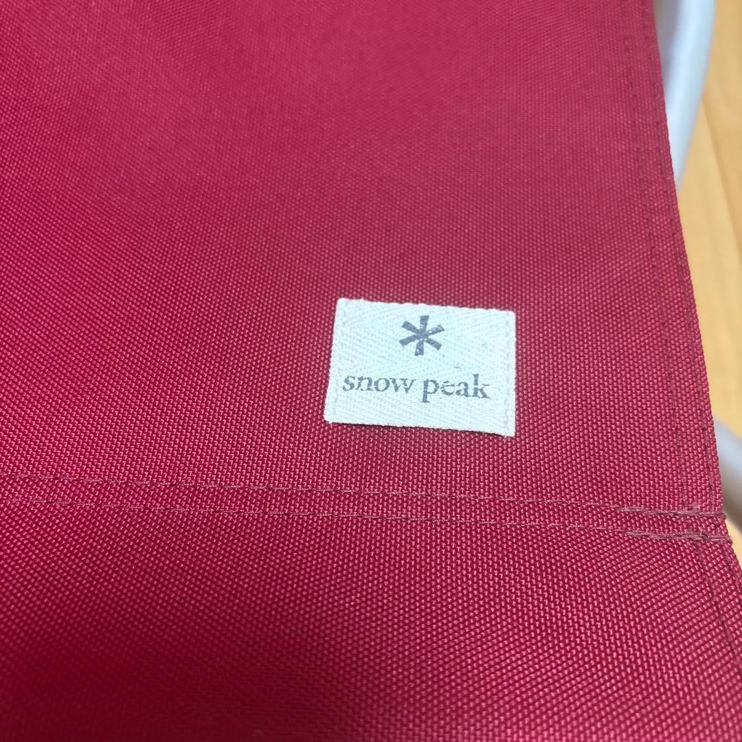 スノーピーク FDベンチ 赤