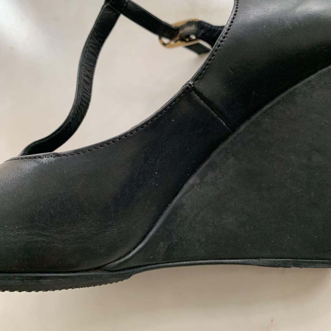 値下げセール⭐︎CHANEL ブラック Tストラップヒール