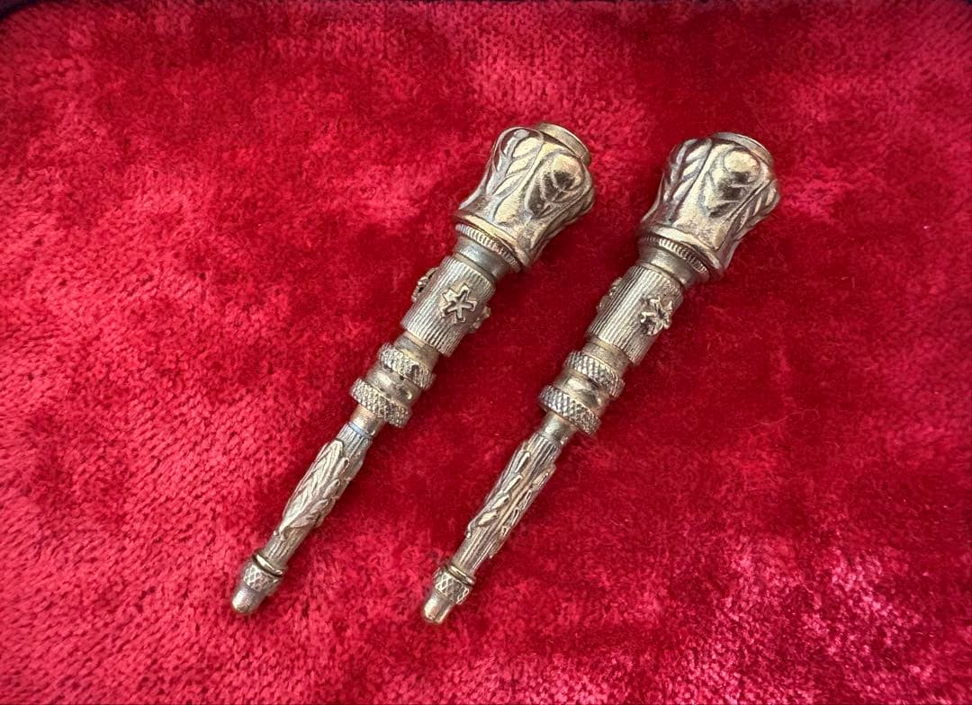 日本軍「陸軍参謀飾緒将官飾緒石筆ペンシル複製品」軍服将校軍隊大東亜戦争軍刀拳銃