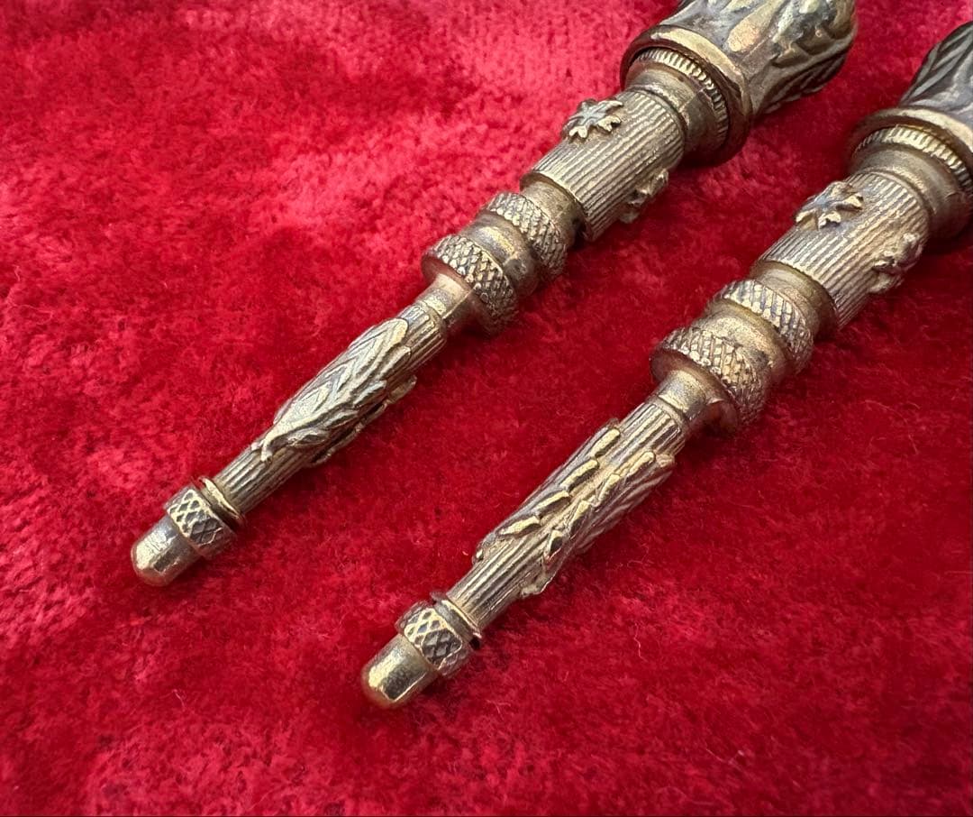 日本軍「陸軍参謀飾緒将官飾緒石筆ペンシル複製品」軍服将校軍隊大東亜戦争軍刀拳銃