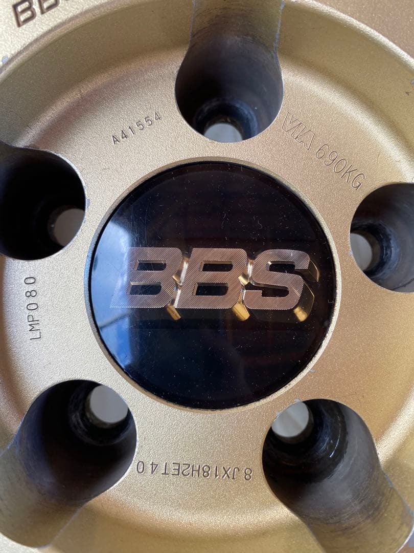 BBS LM 18インチ ゴールド ホイール