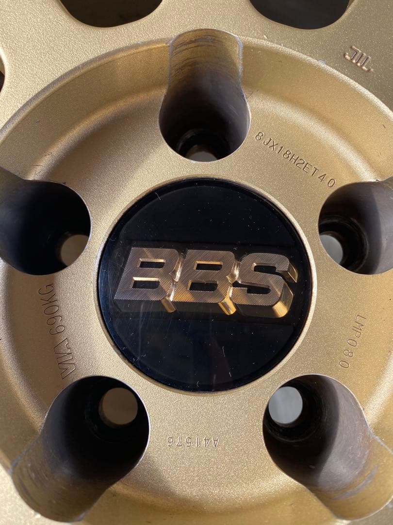 BBS LM 18インチ ゴールド ホイール