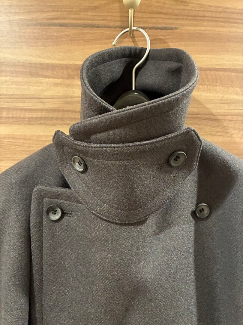 RERACS メルトンチェスターコート　グレー　サイズ36