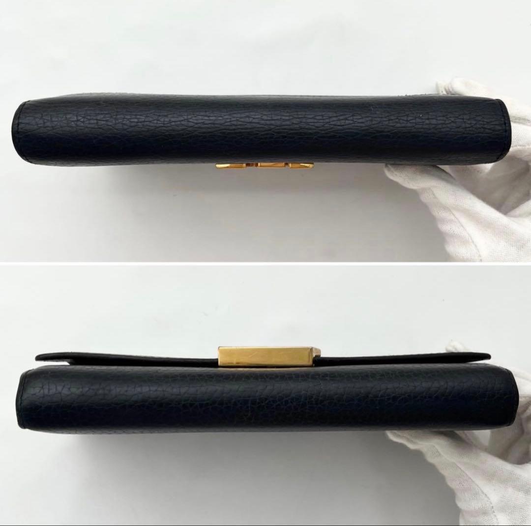 ✨極美品✨ルイヴィトン ポルトフォイユ カプシーヌ 長財布 ノワール 黒 ピンク