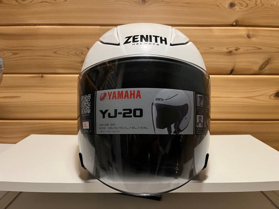 新品　YAMAHA YJ-20 ZENITH ヘルメット XL パールホワイト