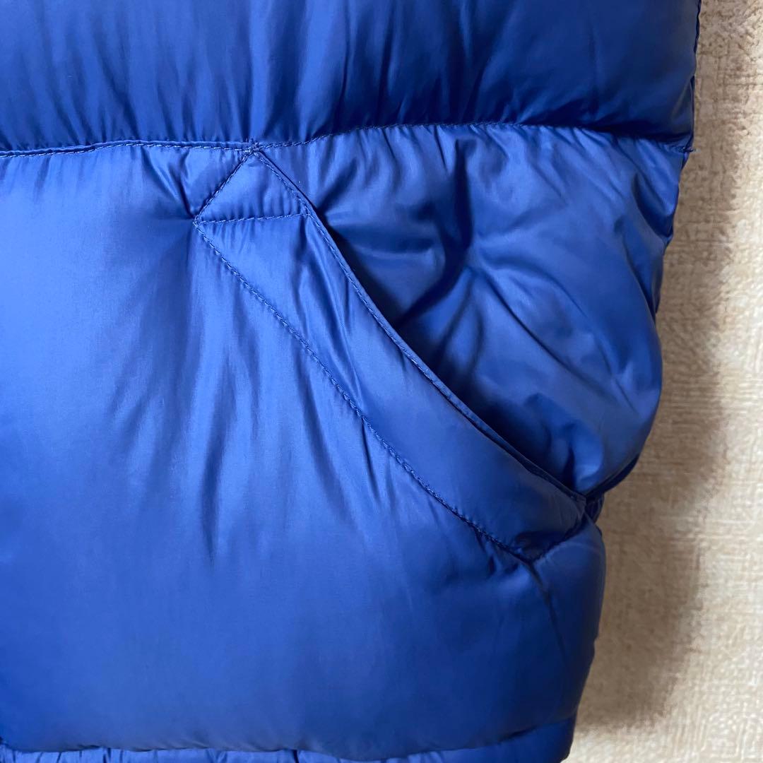 GERRY ダウンベスト　S レディース　ブルー　カラフル　暖かい　ふわふわ