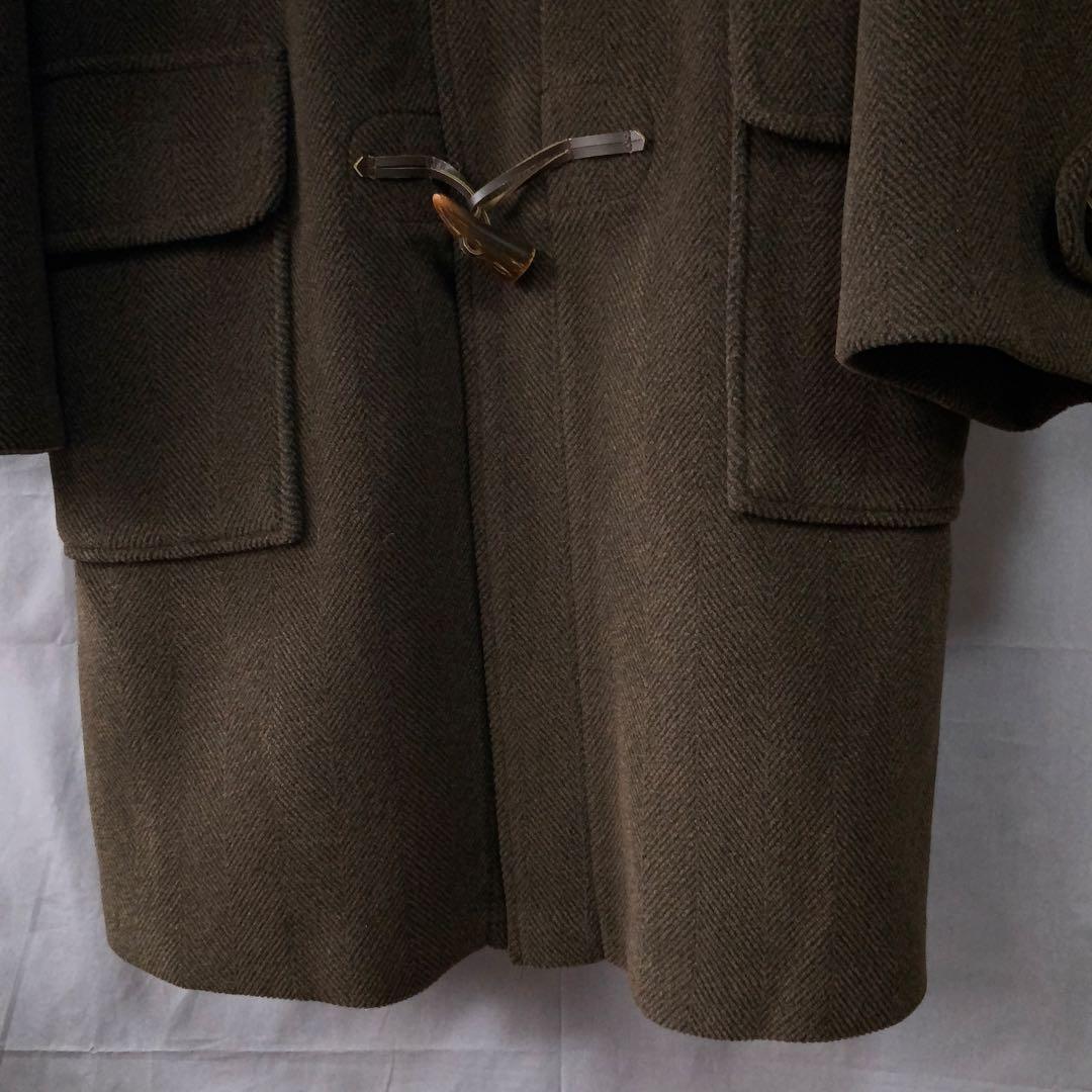 GLOVERALL グローバーオール ヘリンボーンダッフルコート 40 英国製