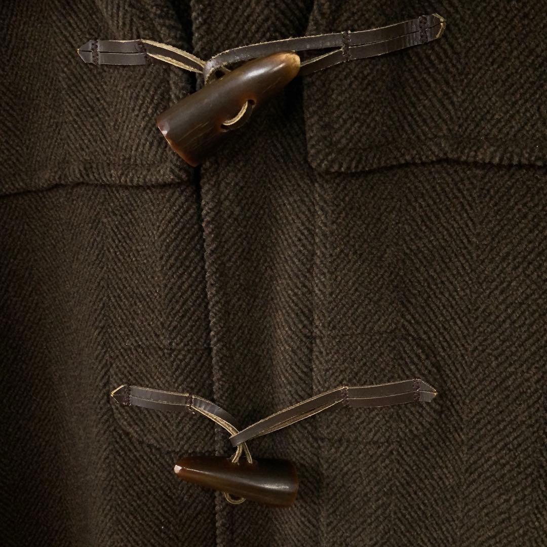 GLOVERALL グローバーオール ヘリンボーンダッフルコート 40 英国製