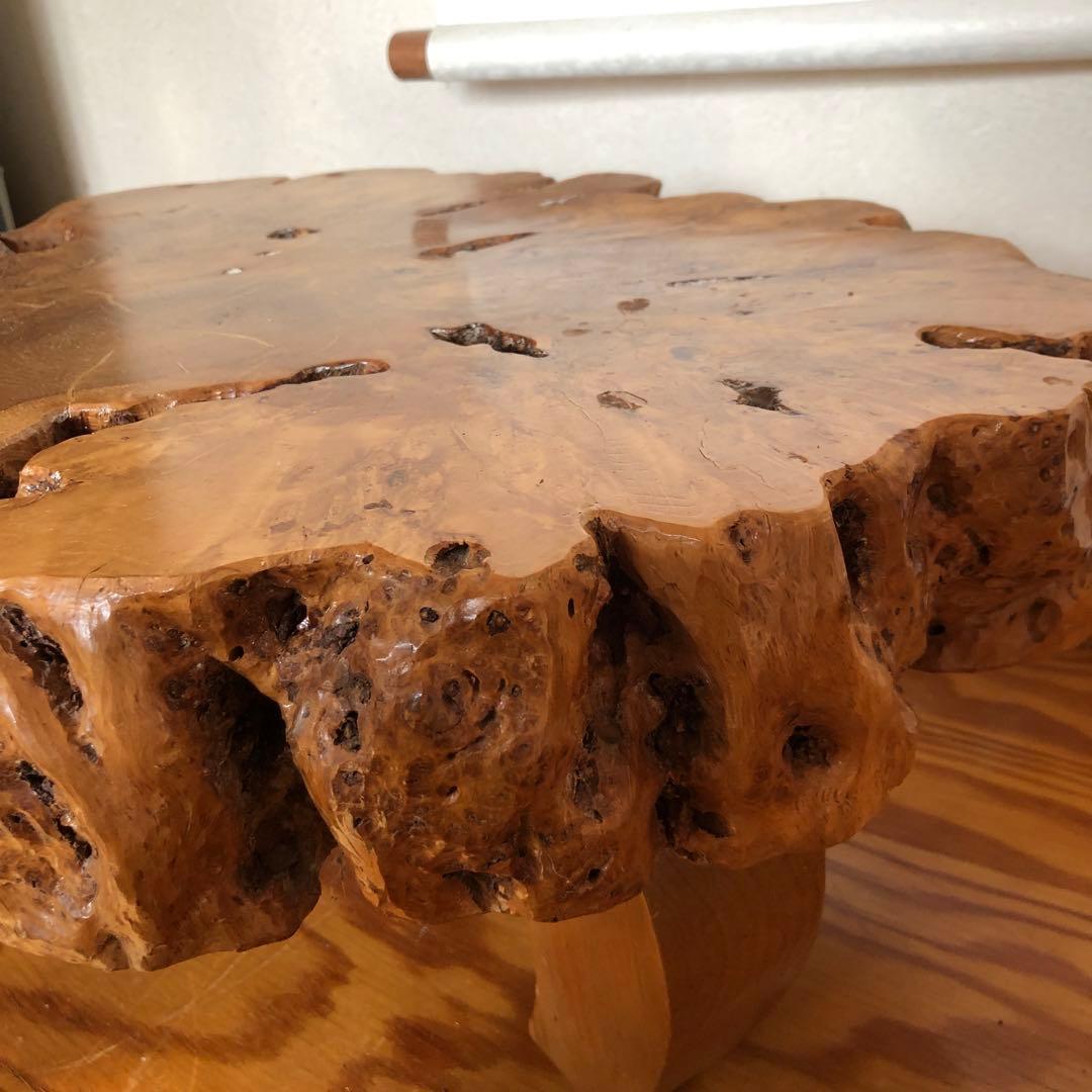 ✨年2回の超メルカリ市限定特価✨天然木 一点物【花台／飾り台】世界に一つの逸品✴︎