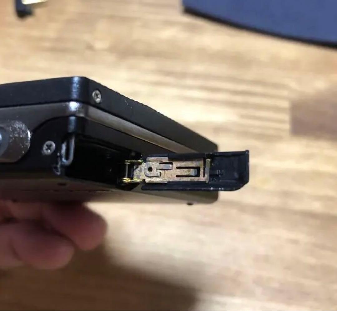 【希少】録音再生動作良好 SONY MDウォークマン　MZ-R90 ブラック