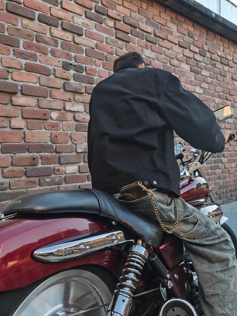 新品 32%OFF L クラシック デトロイトジャケット J001 ブラック