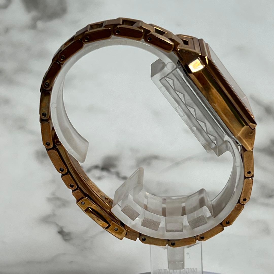 稼働美品 限定1000本 セイコーLk レディース腕時計 1B22-0AL0 金