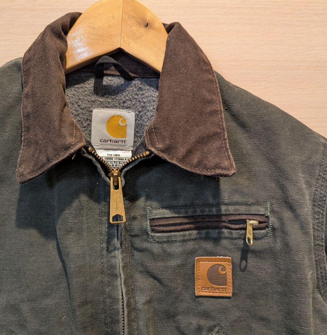 【希少】 kids carhartt デトロイトジャケット usa製 カーハート
