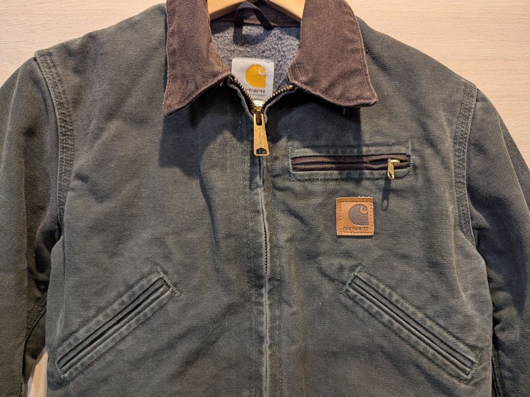 【希少】 kids carhartt デトロイトジャケット usa製 カーハート