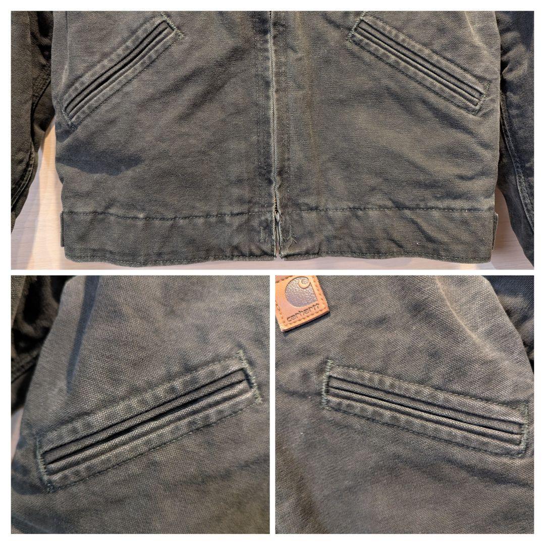 【希少】 kids carhartt デトロイトジャケット usa製 カーハート