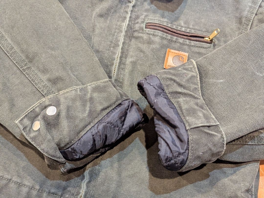 【希少】 kids carhartt デトロイトジャケット usa製 カーハート