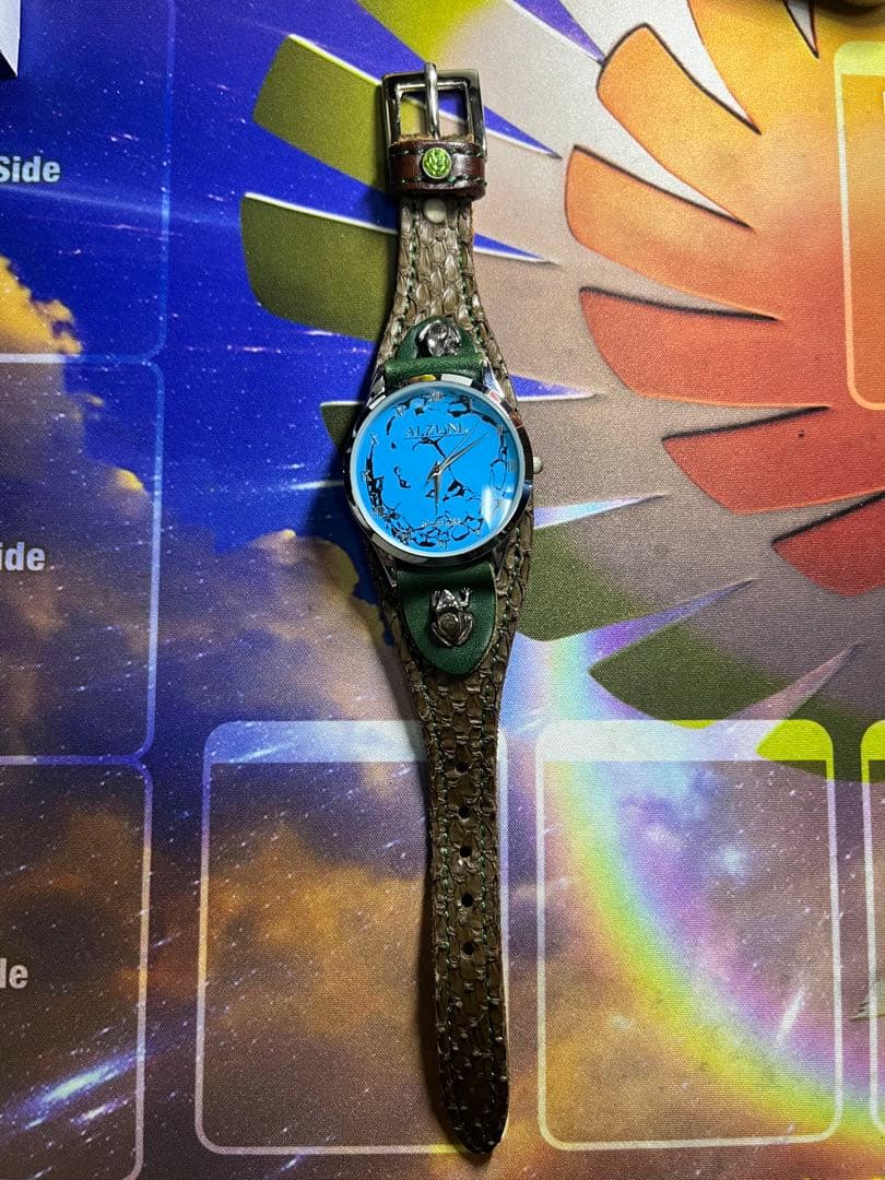 ALZUNI アルズニ　ターコイズ　カスタム　カフウォッチ