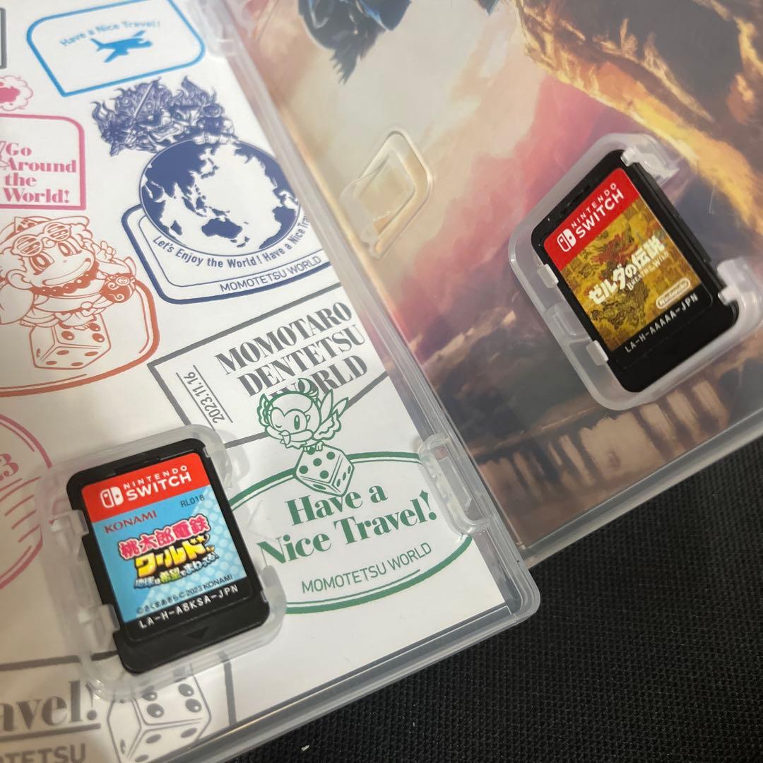 Switch 桃太郎電鉄ワールド、ゼルダの伝説ブレスオブザワイルド　2本セット