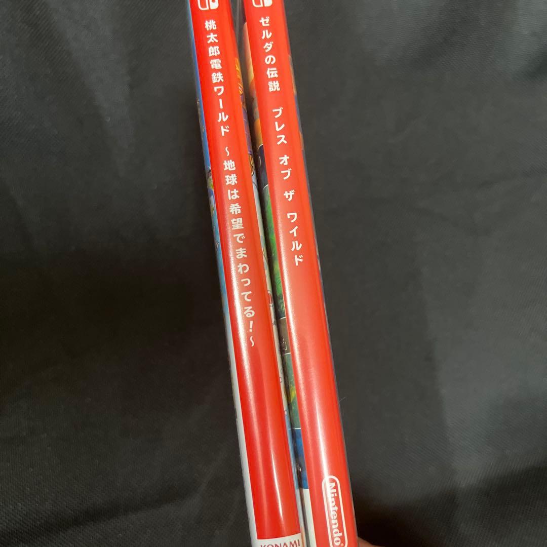 Switch 桃太郎電鉄ワールド、ゼルダの伝説ブレスオブザワイルド　2本セット