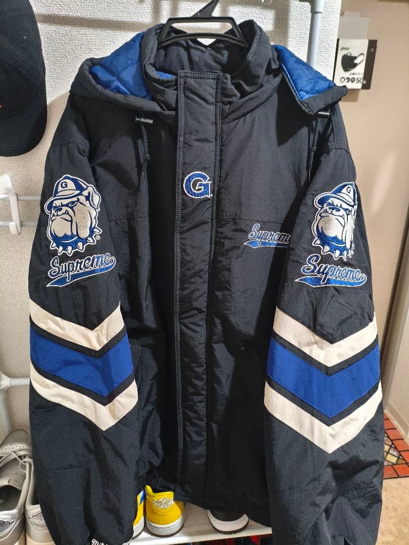 Supreme ブルドッグジャケット フード付き