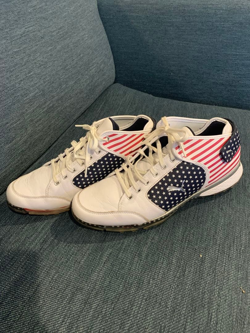 【超美品】PUMA ゴルフシューズ USA限定29.5cm（US11.5）