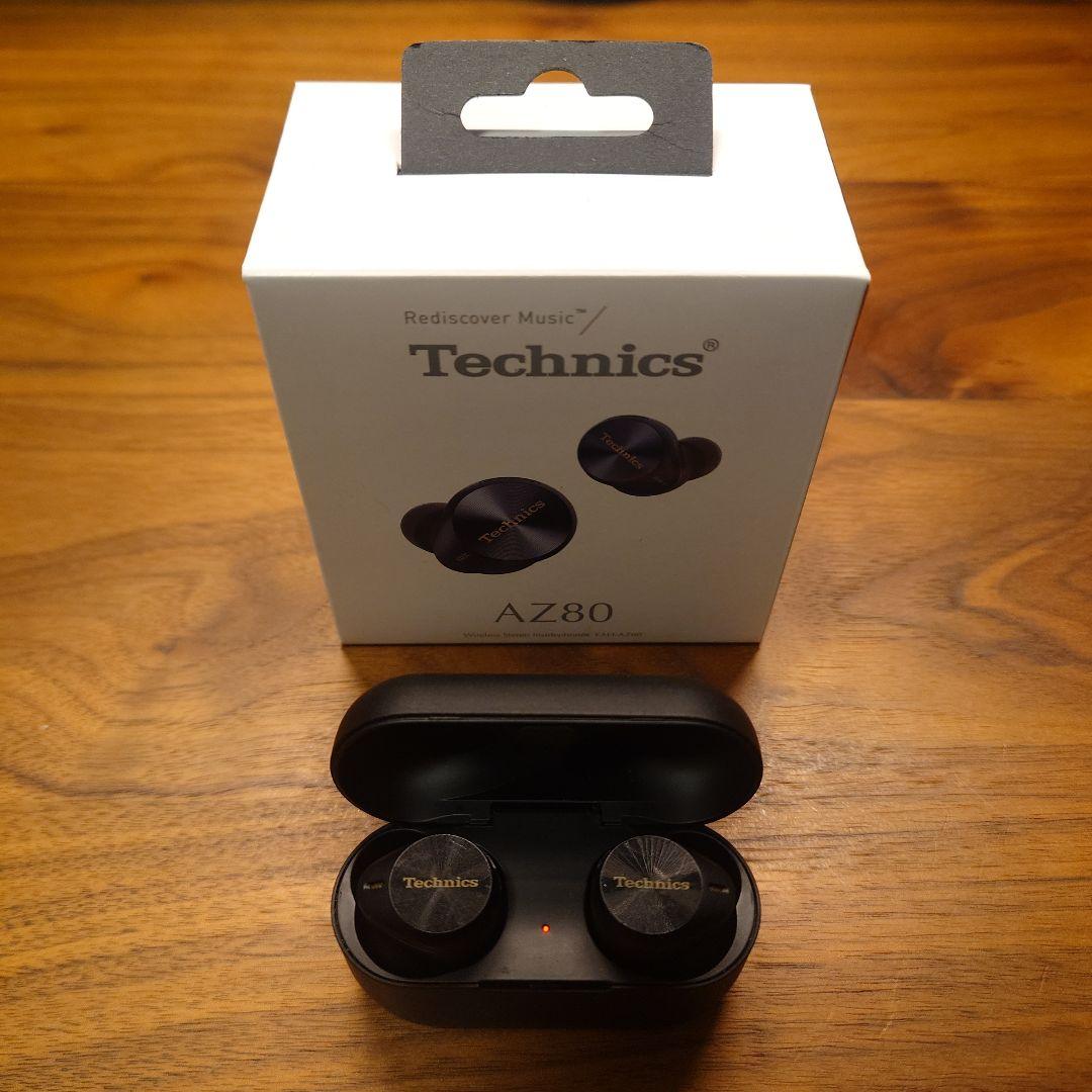 専用！Technics AZ-80 ブラック ワイアレスイヤホン中古品 状態良好