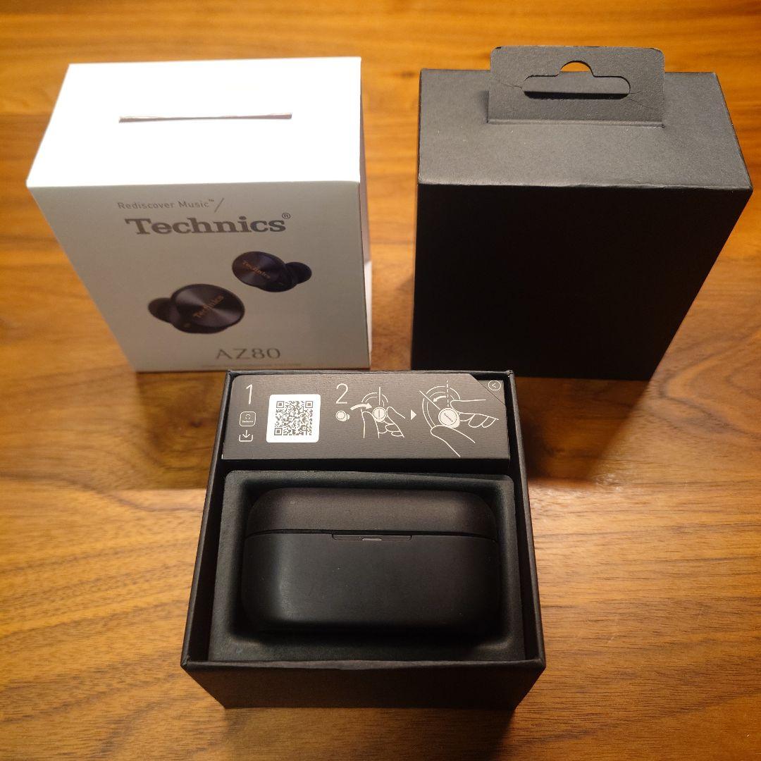 専用！Technics AZ-80 ブラック ワイアレスイヤホン中古品 状態良好