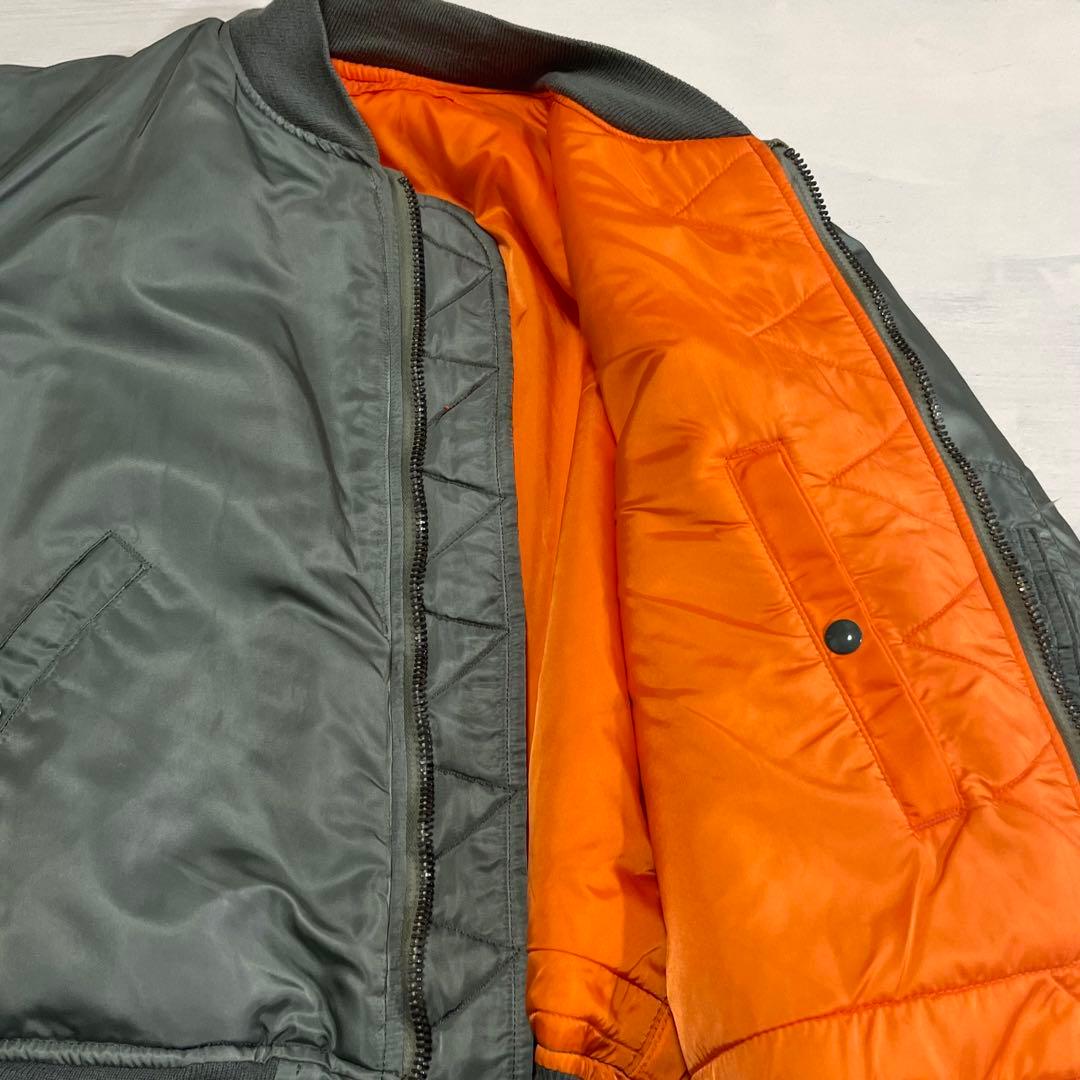 レア　USA製 肉厚 ALPHA 68年 復刻MIL-J-8279D MA-1