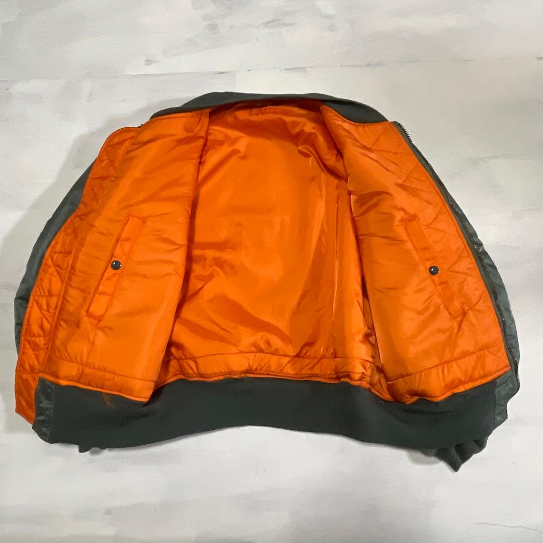 レア　USA製 肉厚 ALPHA 68年 復刻MIL-J-8279D MA-1