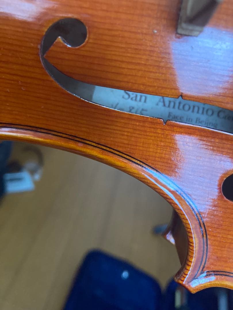 San Antonio バイオリン本体 フレイムメイプル