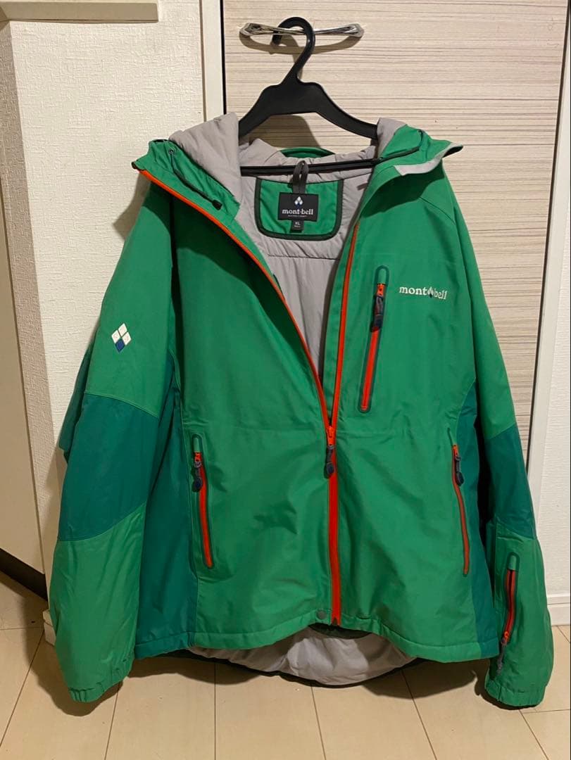 【極美品】mont-bell スキースノボウェアメンズXL