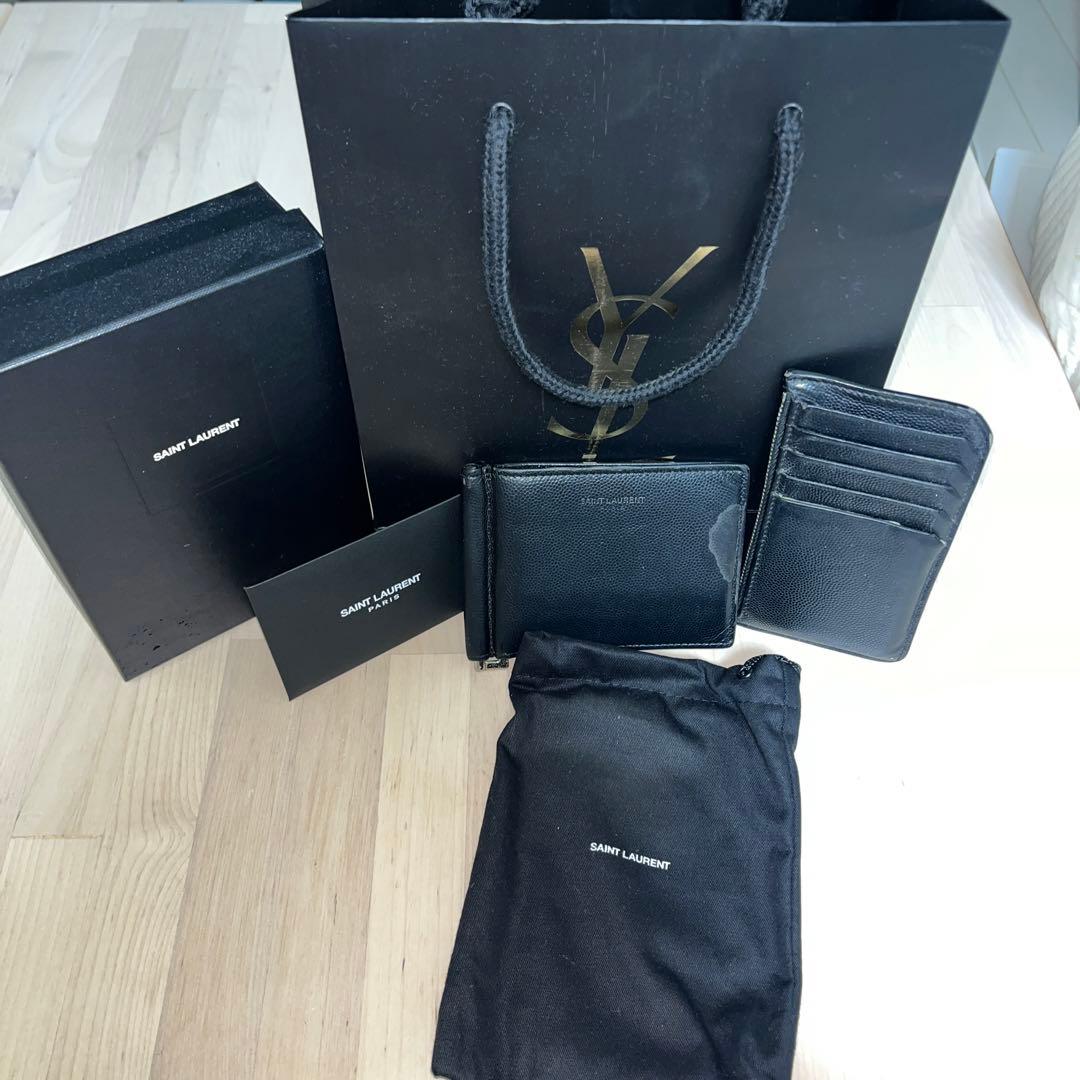 サンローラン(SAINT LAURENT)財布　小銭入れ　マネークリップ