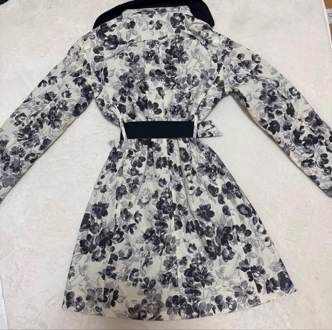 【美品】マックスマーラ 2wayリバーシブルトレンチコート 38