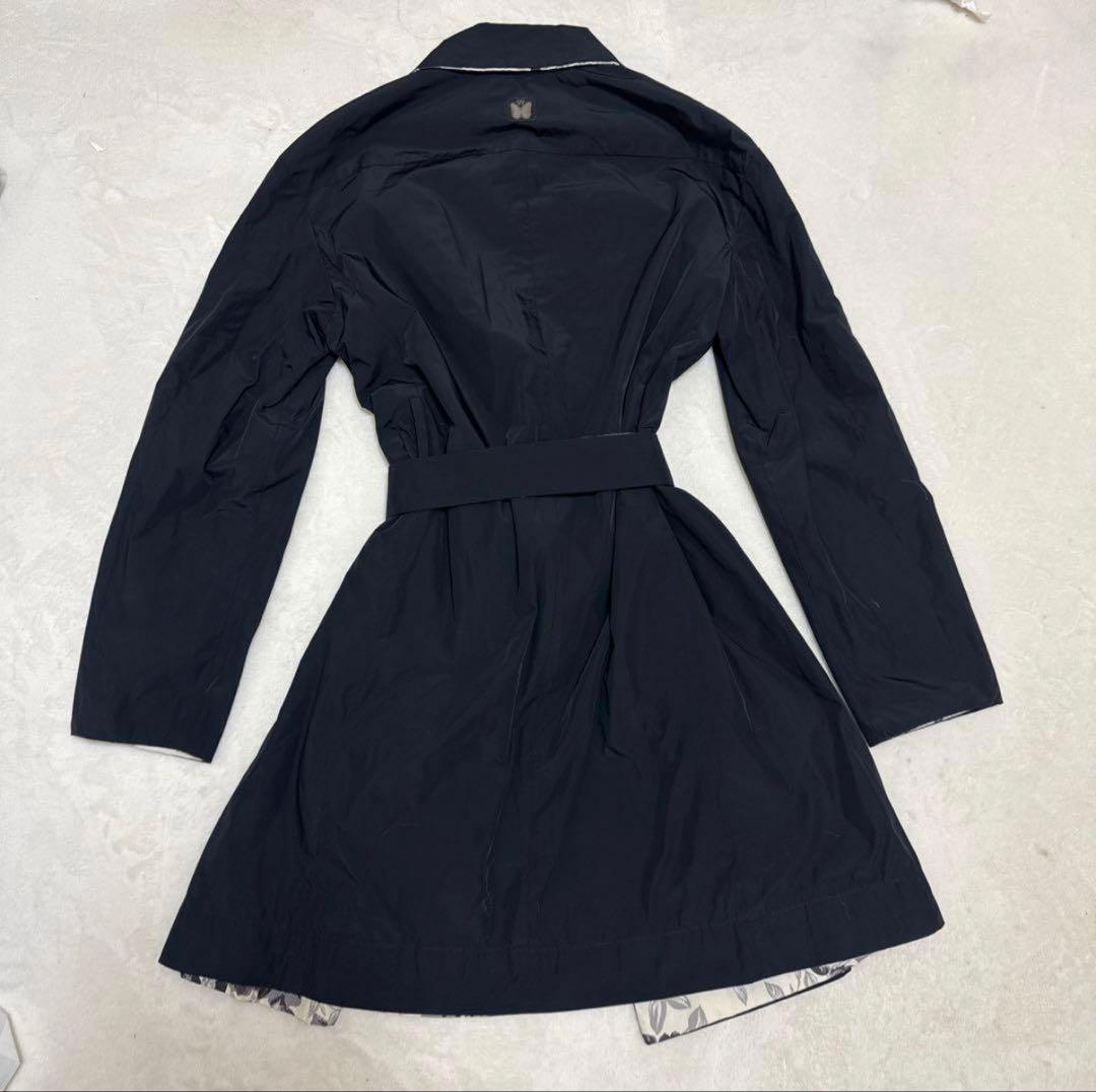 【美品】マックスマーラ 2wayリバーシブルトレンチコート 38