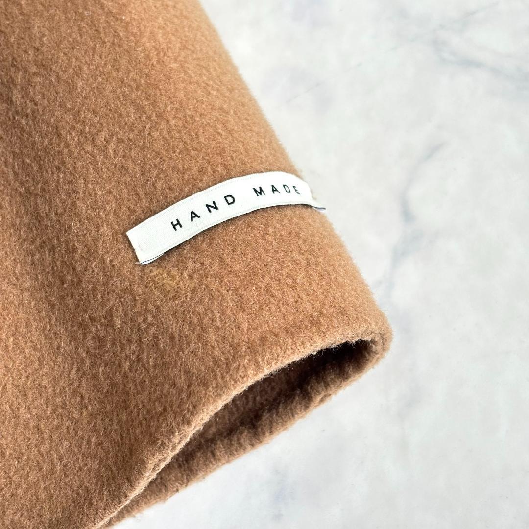 Na.e ナエ ロングコート ガウン ベルテッド キャメル ts0