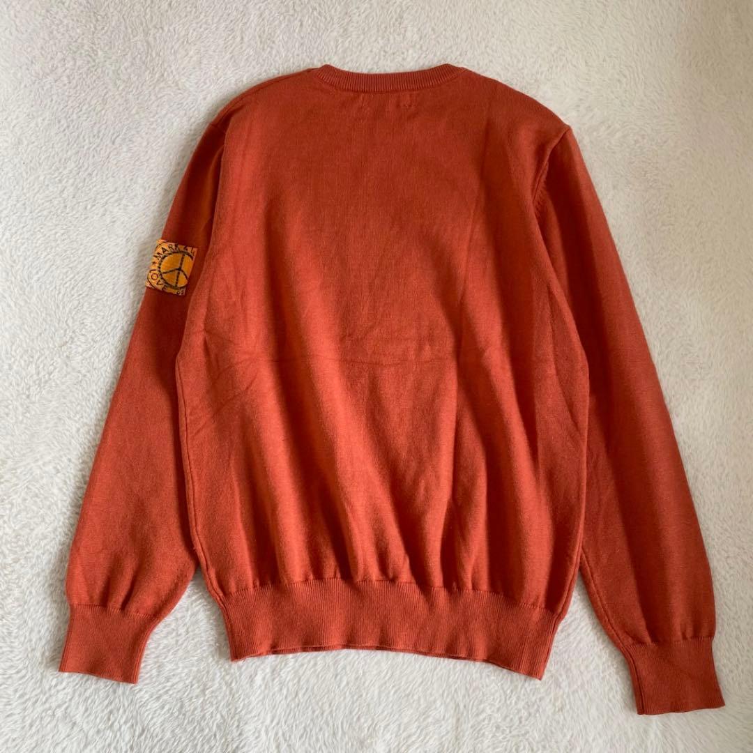 【美品】MARK & LONA ゴルフウェア　ニット　刺繍ロゴM-L