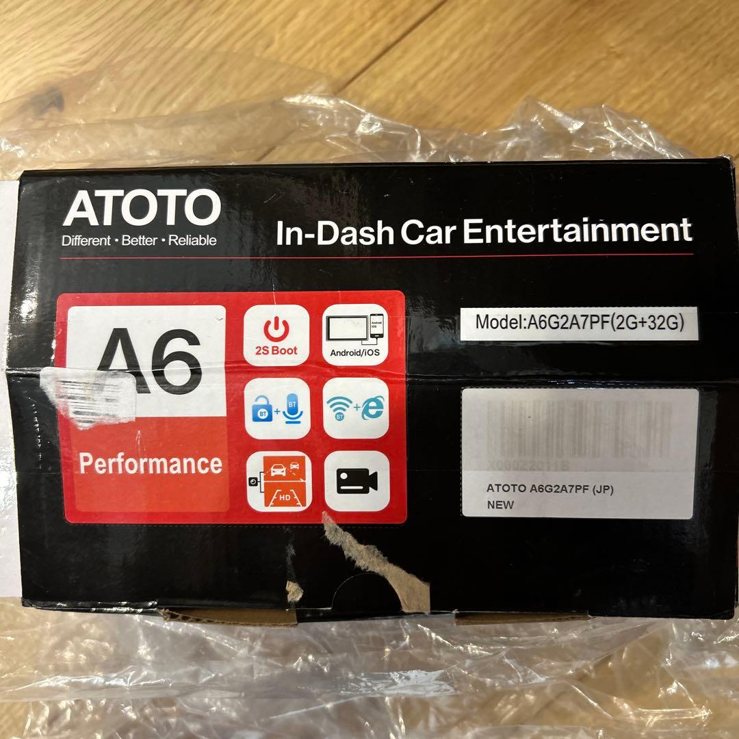 ATOTO A6 PF Performance 7インチ　Carplay対応